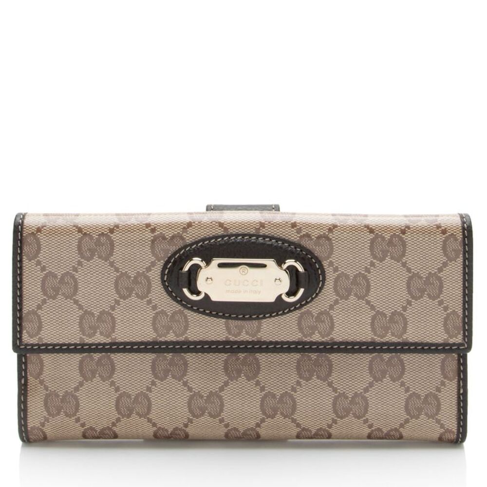 Gucci GG Crystal Logo Wallet